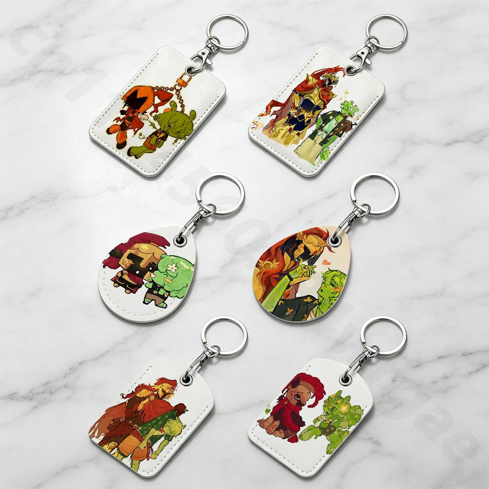 Leather Works - S-Slimeknight D-D3rlord3 A-Avery Holder Keychain For