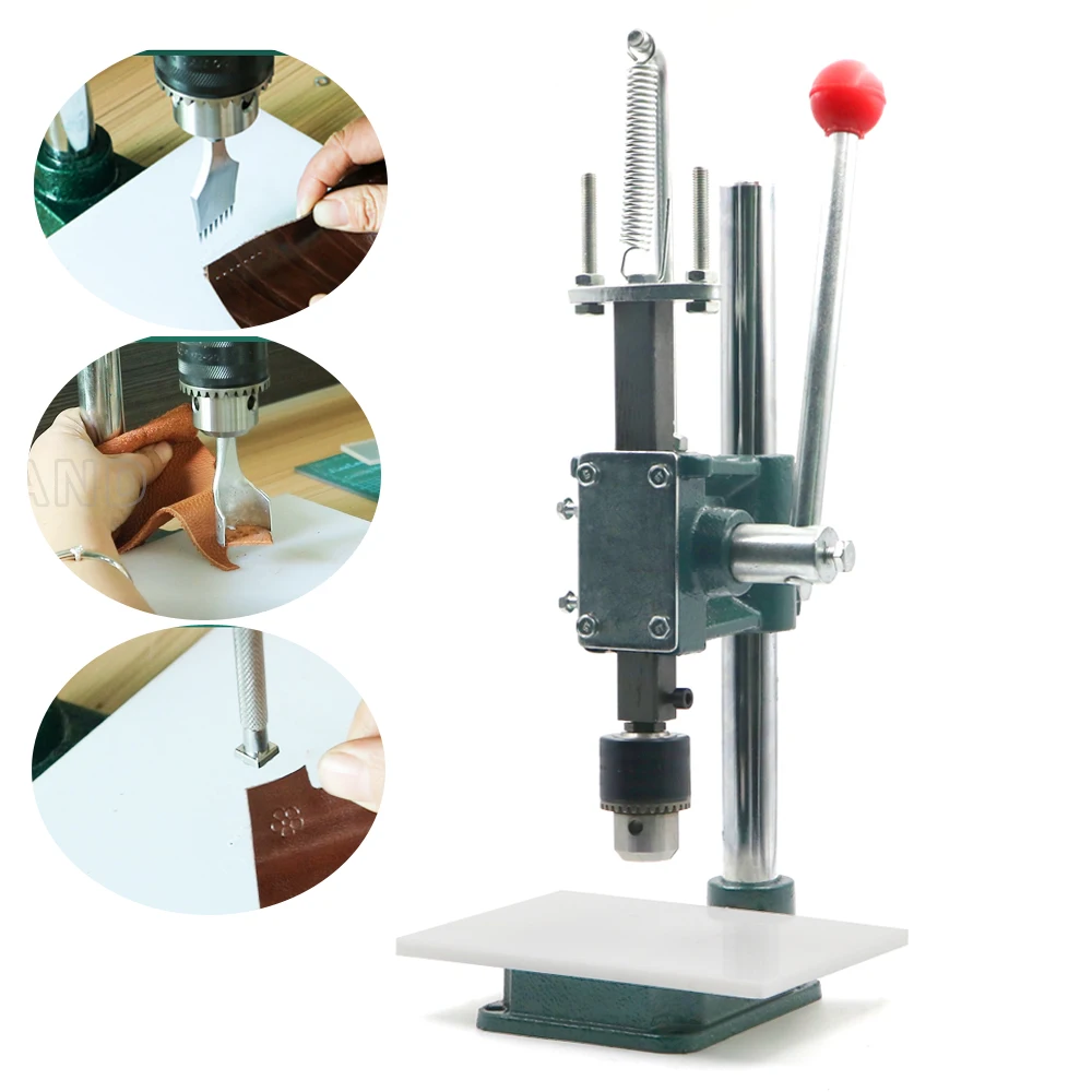 Leatherwork Hand Press - Silent Leather Hole Punch Machine Manual