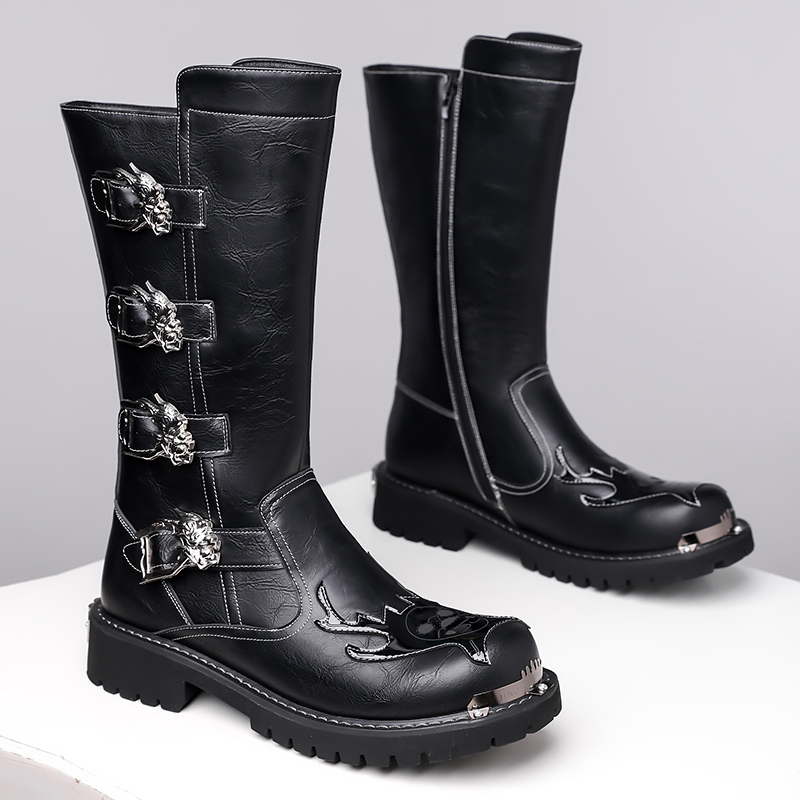 Autumn New Designer Leather Lo - Leatherwork Boots recension och pris