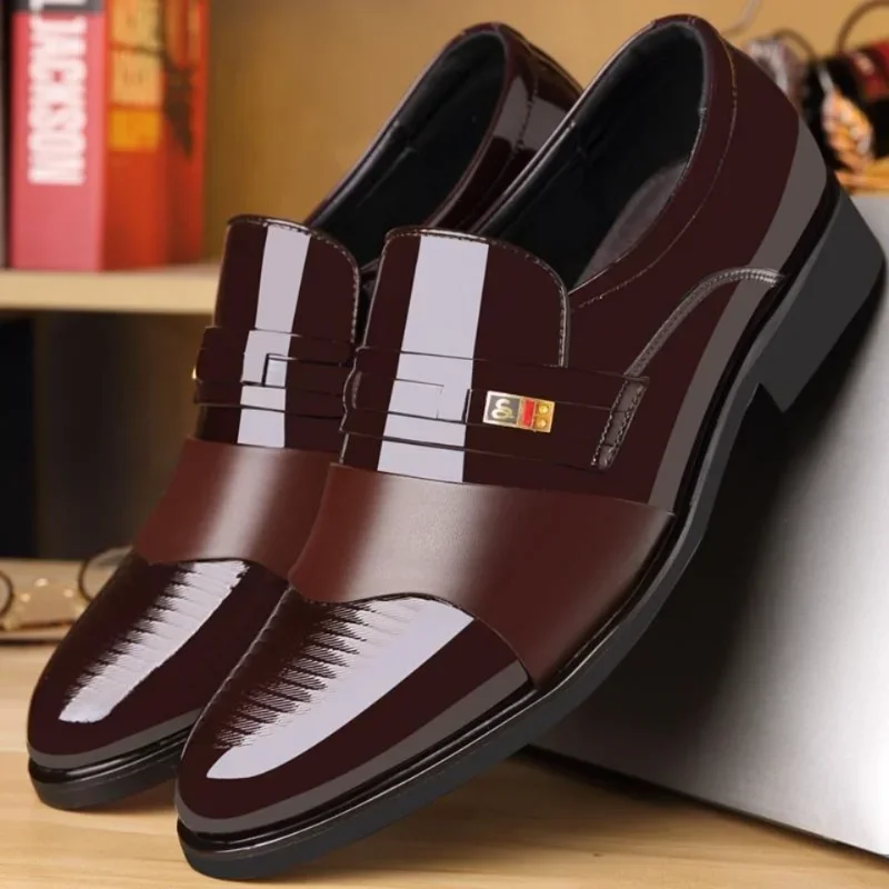 Leather Shoes for Men Wedding  - Leather Work Oxfords recension och pris