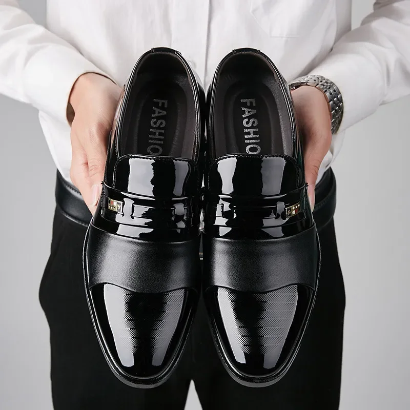 Leather Shoes for Men Wedding  - Leather Work Oxfords recension och pris