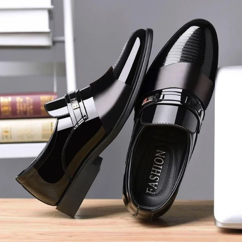 Leather Shoes for Men Wedding  - Leather Work Oxfords recension och pris