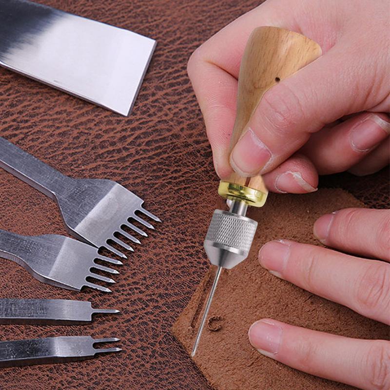 Leather Working Tool Kit Uphol - Leatherwork Beginner Tools recension och pris