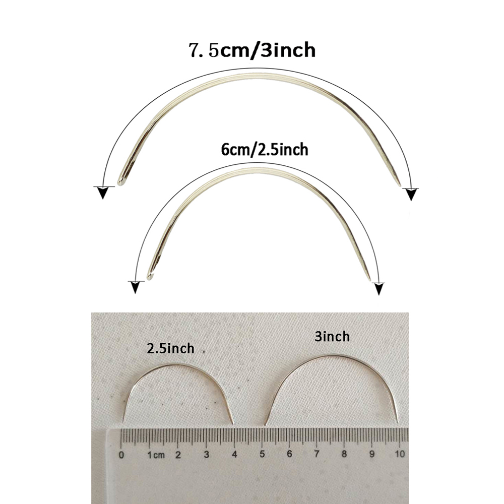 C Type Curved Of Wefts Weaving - Leatherwork Needles recension och pris