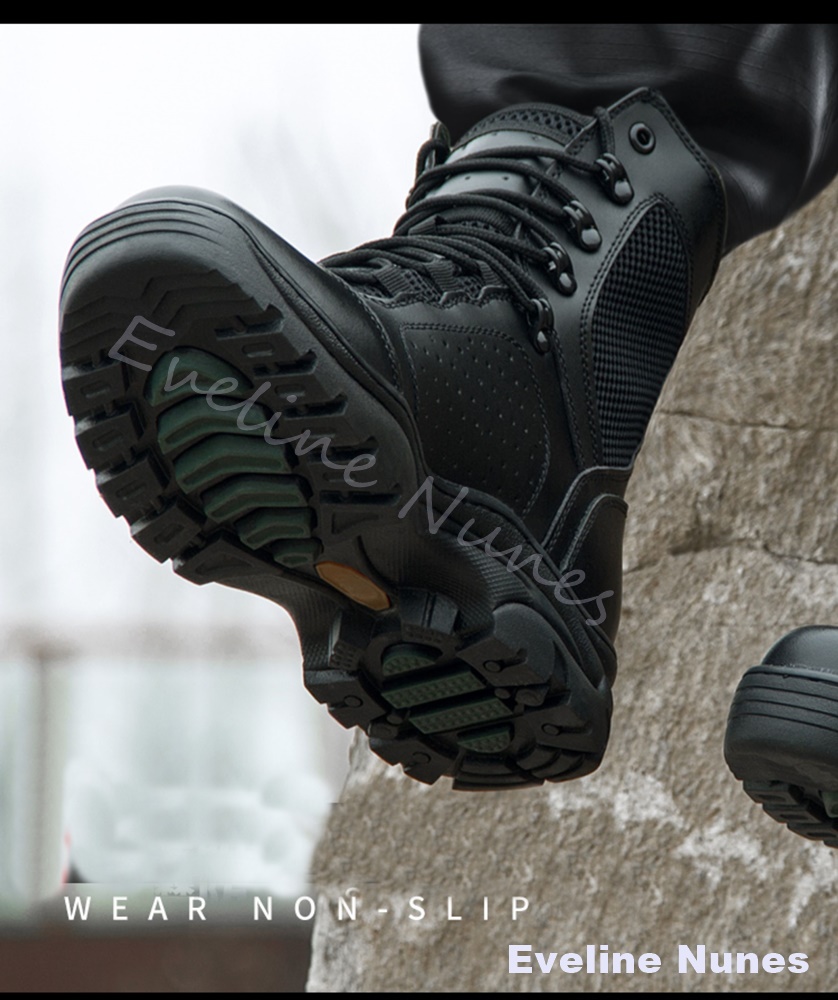 Mesh Mid High Tactical Combat  - Leatherwork Boots recension och pris