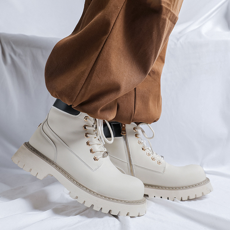 plus size men fashion party ba - Leatherwork Boots recension och pris