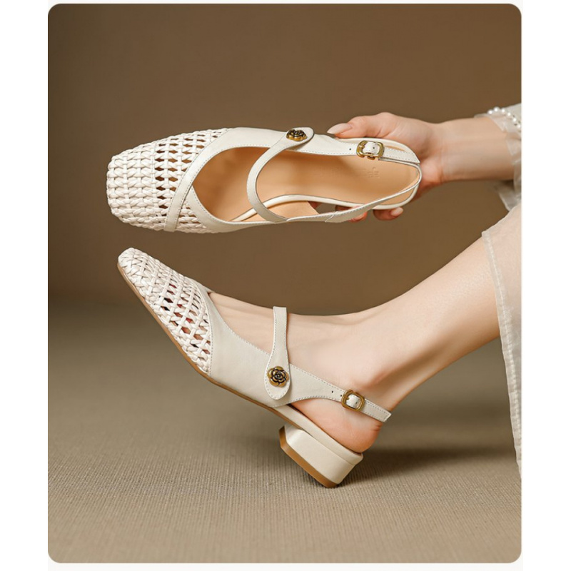 Women's Closed Toe Sandals Wov - Leather Work Outfit recension och pris
