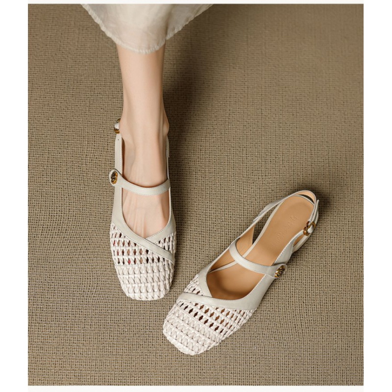 Women's Closed Toe Sandals Wov - Leather Work Outfit recension och pris