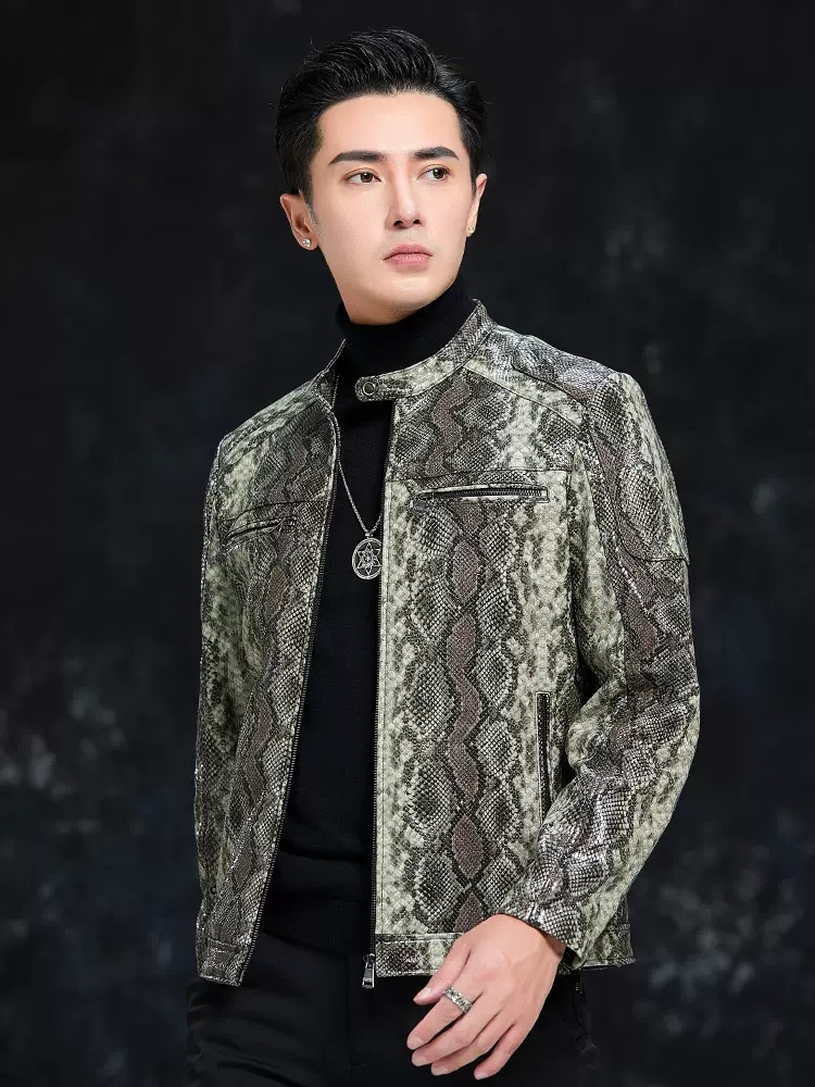Spring Men Snake Pattern Sheep - Leatherwork Free Patterns recension och pris