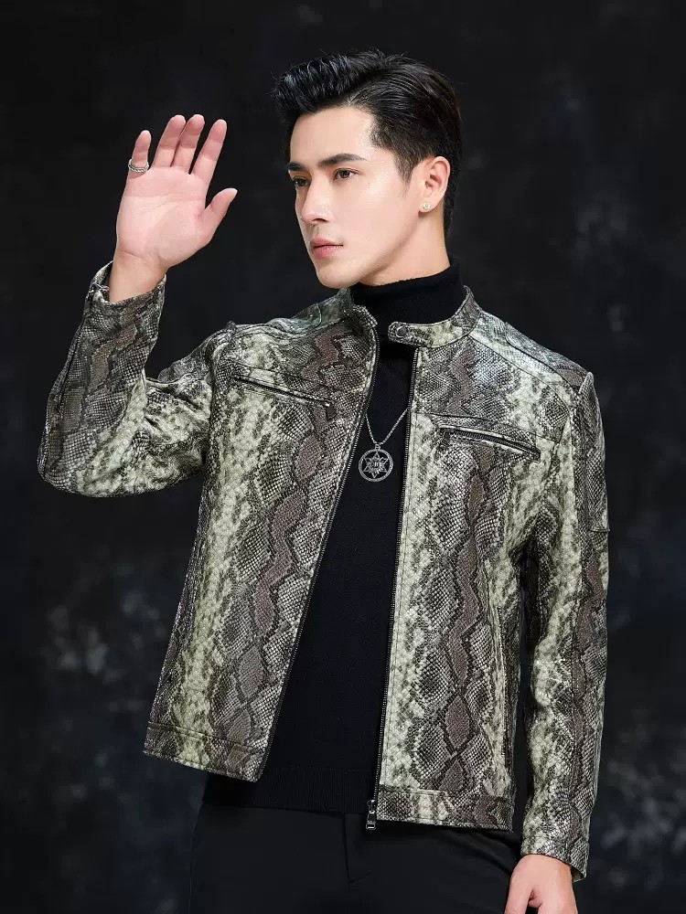 Spring Men Snake Pattern Sheep - Leatherwork Free Patterns recension och pris