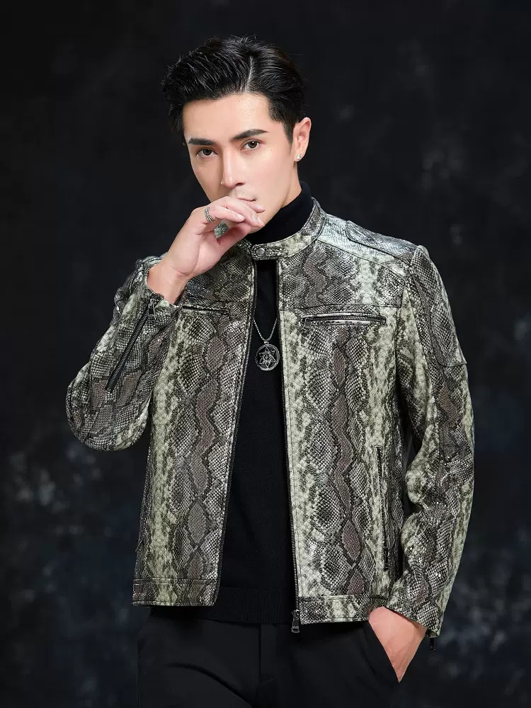 Spring Men Snake Pattern Sheep - Leatherwork Free Patterns recension och pris