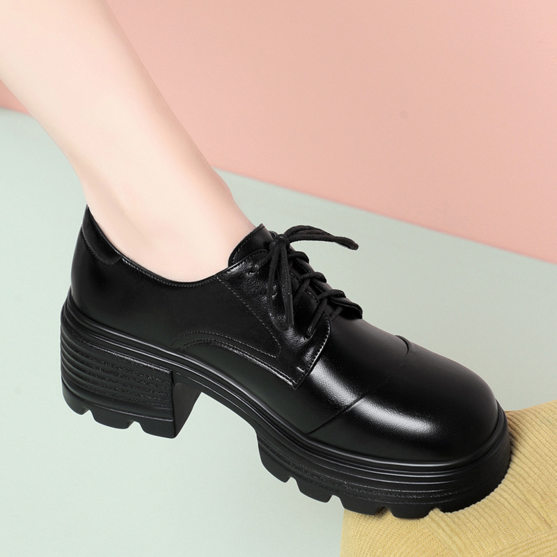 6cm Retro Breathable Comfortab - Leather Work Oxfords recension och pris