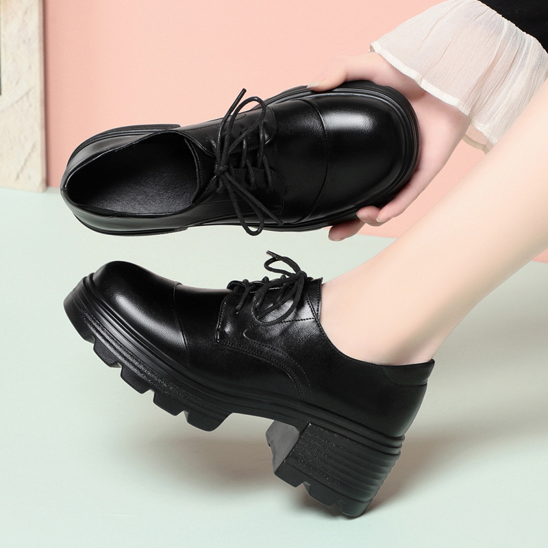 6cm Retro Breathable Comfortab - Leather Work Oxfords recension och pris