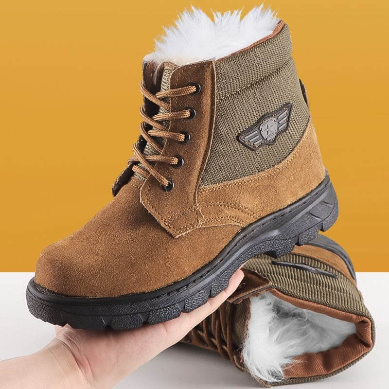 Winter Men Snow Boots Genuine  - Leatherwork Boots recension och pris