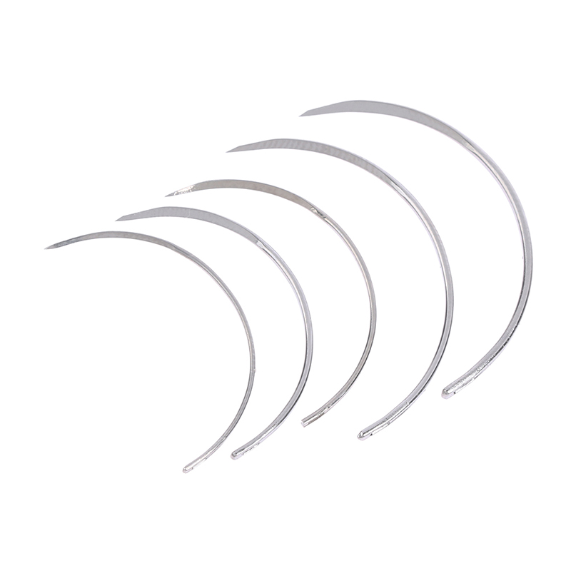 10Pcs Metal 1/2 Corner Medical - Leatherwork Needles recension och pris
