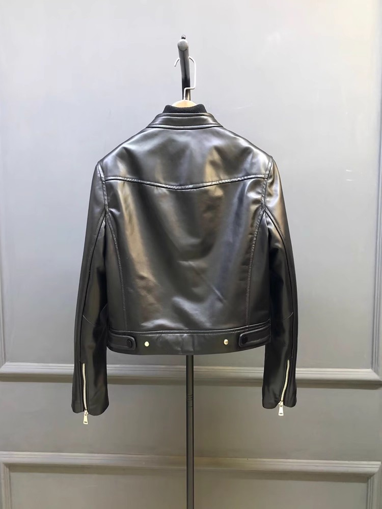 Females Spring Autumn New Styl - Leather Work Jacket Women'S recension och pris