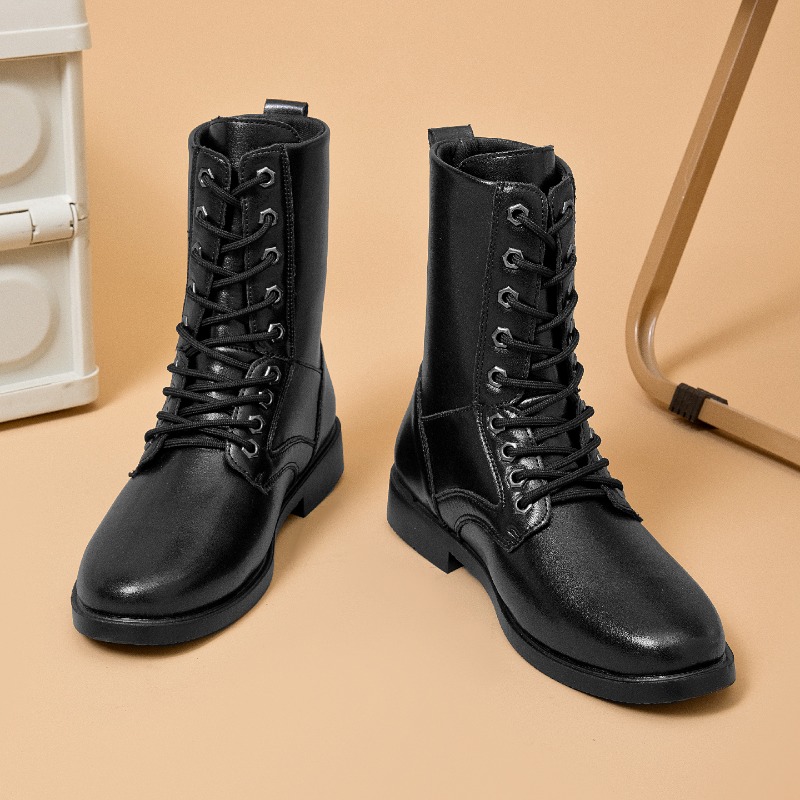 High-top Leather Boots Outdoor - Leatherwork Boots recension och pris