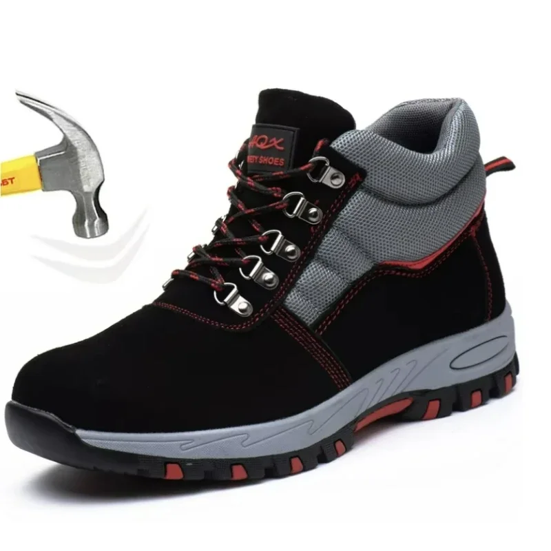 High Quality Men Safety Boots  - Leatherwork Boots recension och pris