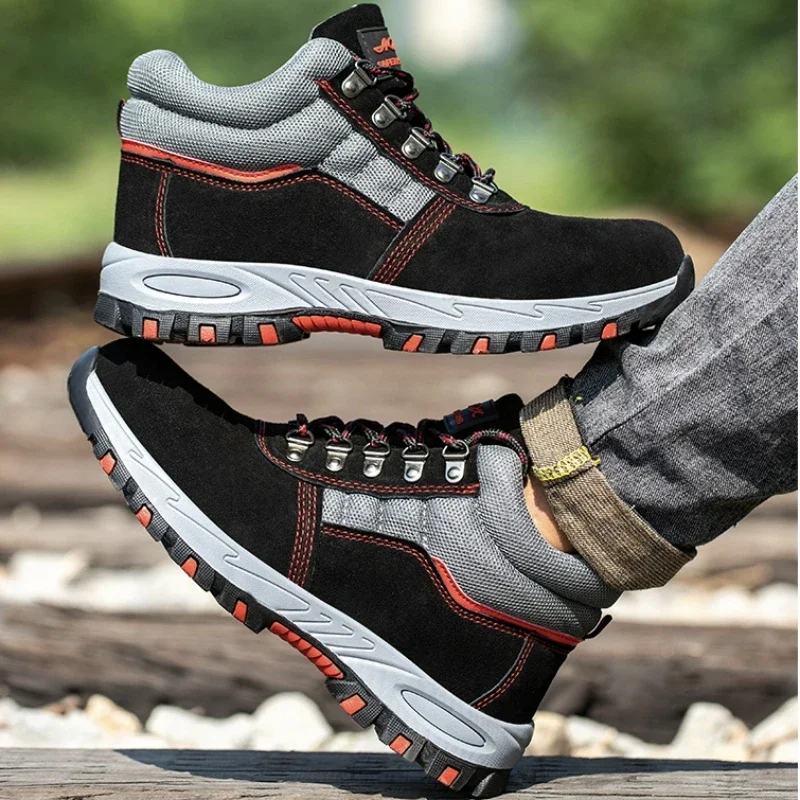High Quality Men Safety Boots  - Leatherwork Boots recension och pris