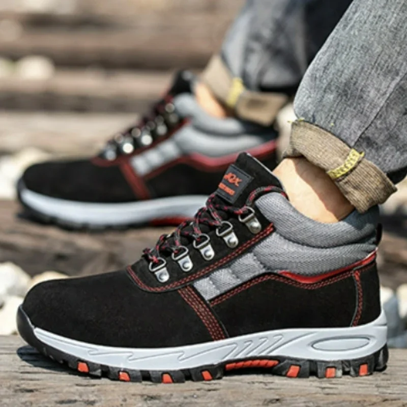 High Quality Men Safety Boots  - Leatherwork Boots recension och pris