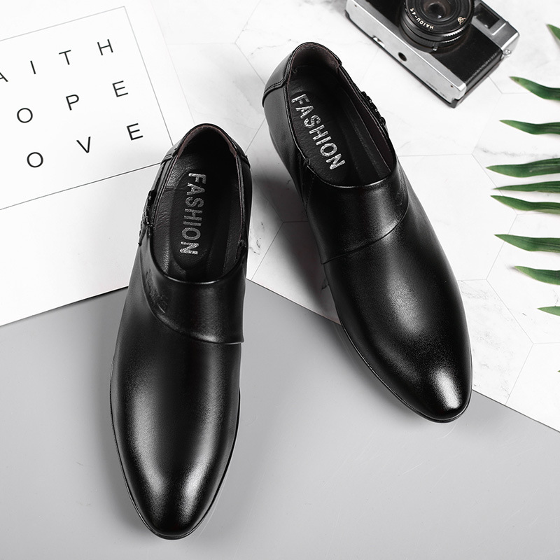 Men PU Leather Shoes Formal Dr - Leather Work Oxfords recension och pris