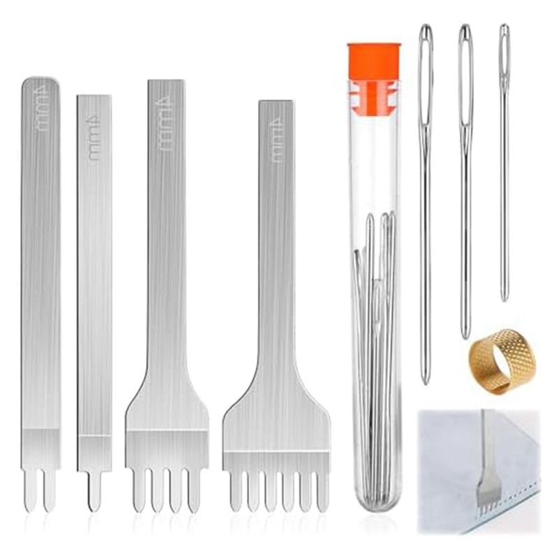 ABHI-14Pcs Leather Working Too - Leatherwork Beginner Tools recension och pris