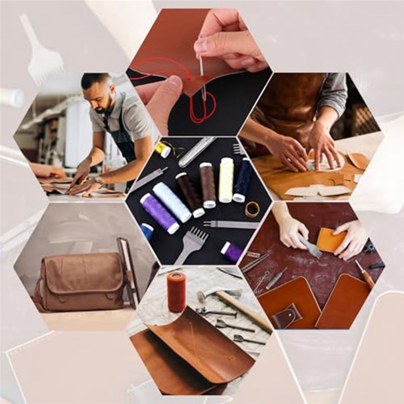ABHI-14Pcs Leather Working Too - Leatherwork Beginner Tools recension och pris