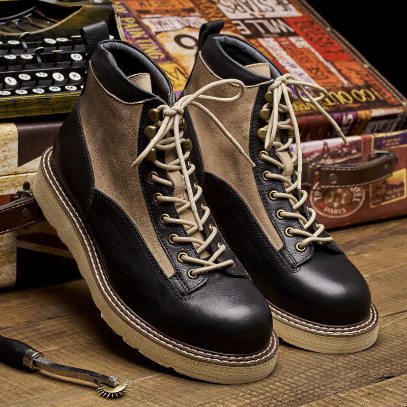 Men's Short Toe Work Boots, Am - Leatherwork Boots recension och pris