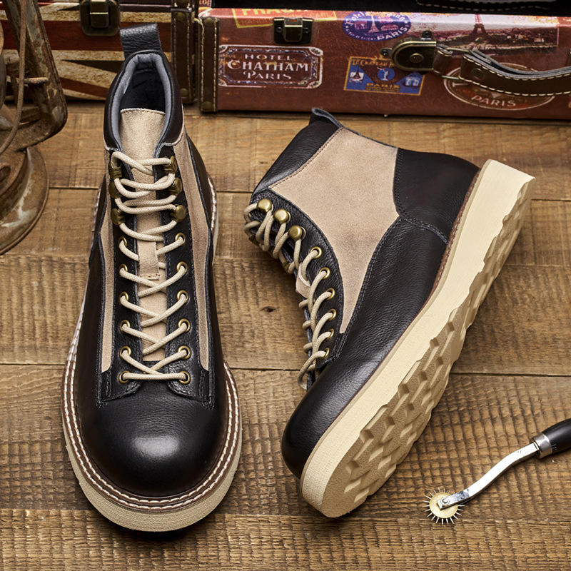Men's Short Toe Work Boots, Am - Leatherwork Boots recension och pris