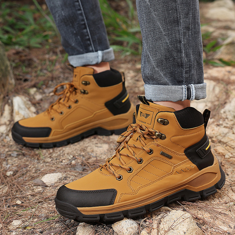 New Autumn Men's Boots Fashion - Leatherwork Boots recension och pris