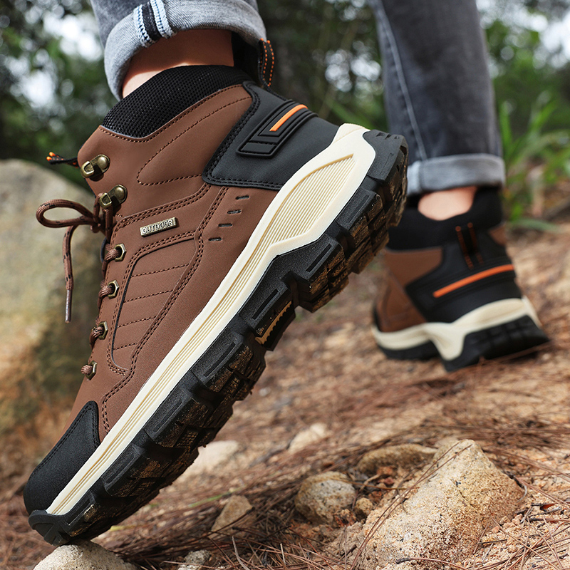 New Autumn Men's Boots Fashion - Leatherwork Boots recension och pris