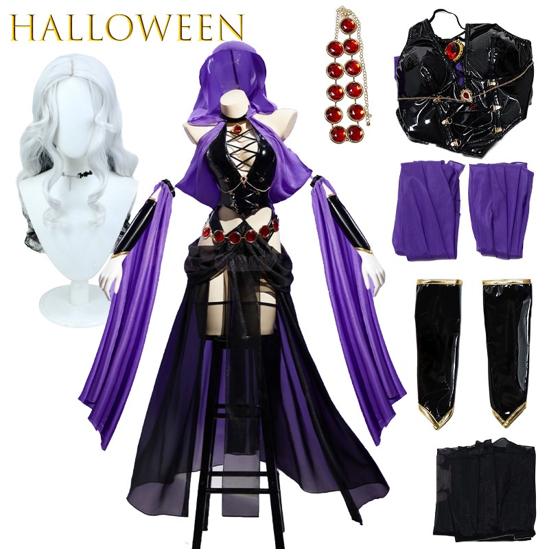 AWitch Banquet Purple Dancer D - Leather Work Dress recension och pris