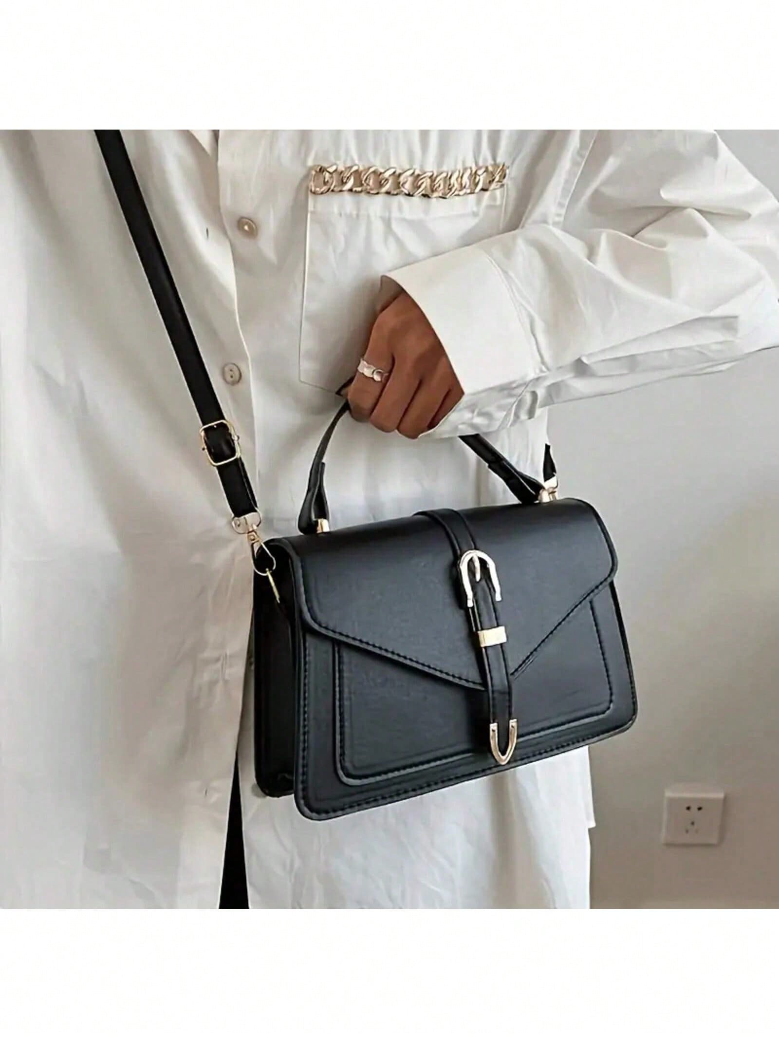 Women PU Leather Handbag Elega - Leather Works recension och pris