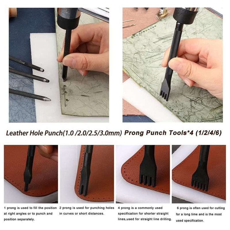 For Leather For Leathercraft W - Leatherwork Beginner Tools recension och pris