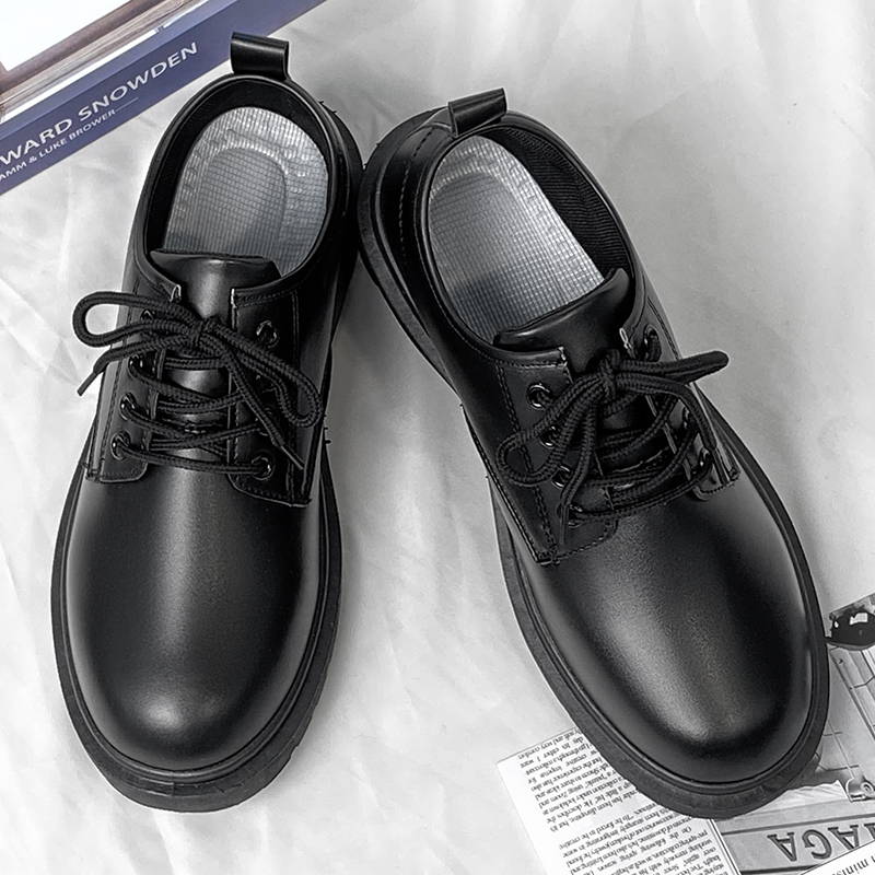 Men's Leather Shoes Casual Com - Leather Work Oxfords recension och pris