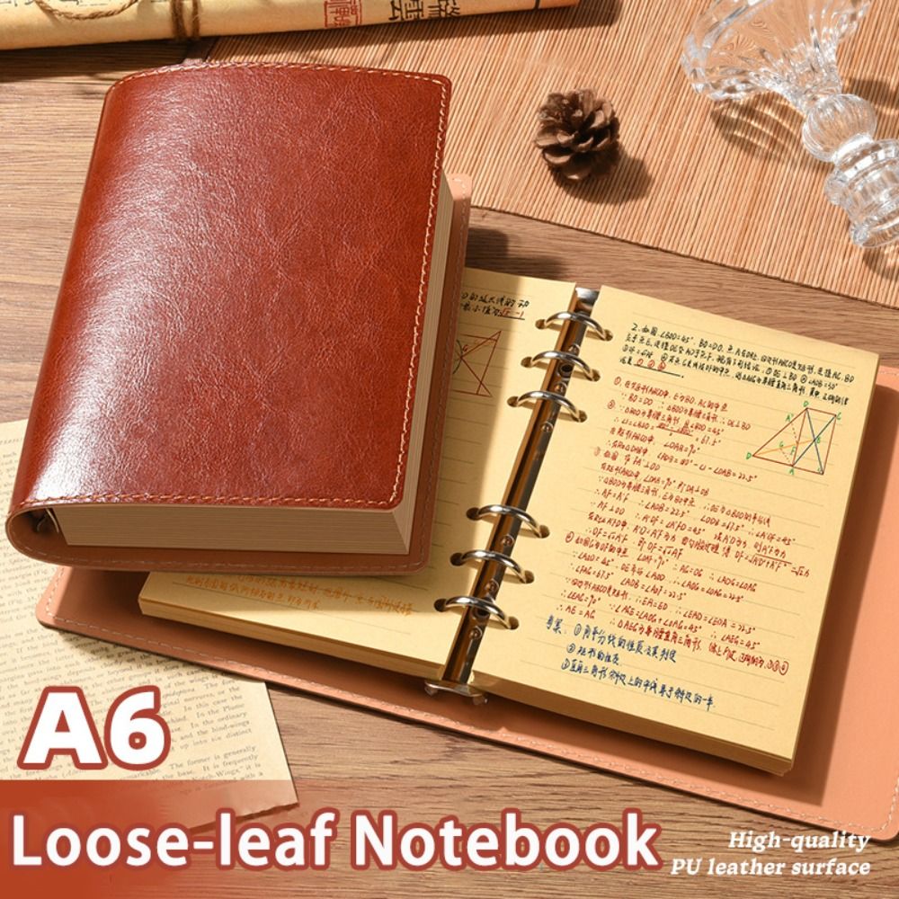 New A5/A6 Notebook Loose-leaf  - Leatherwork Books recension och pris