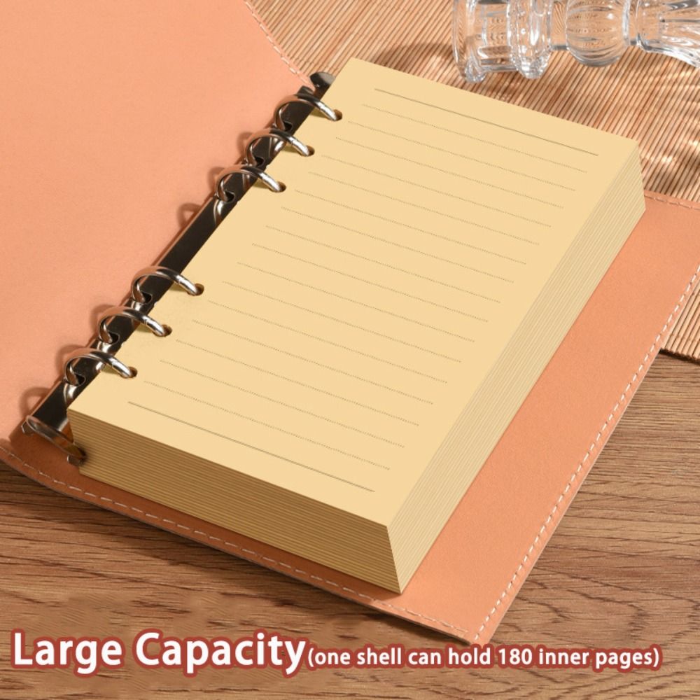 New A5/A6 Notebook Loose-leaf  - Leatherwork Books recension och pris