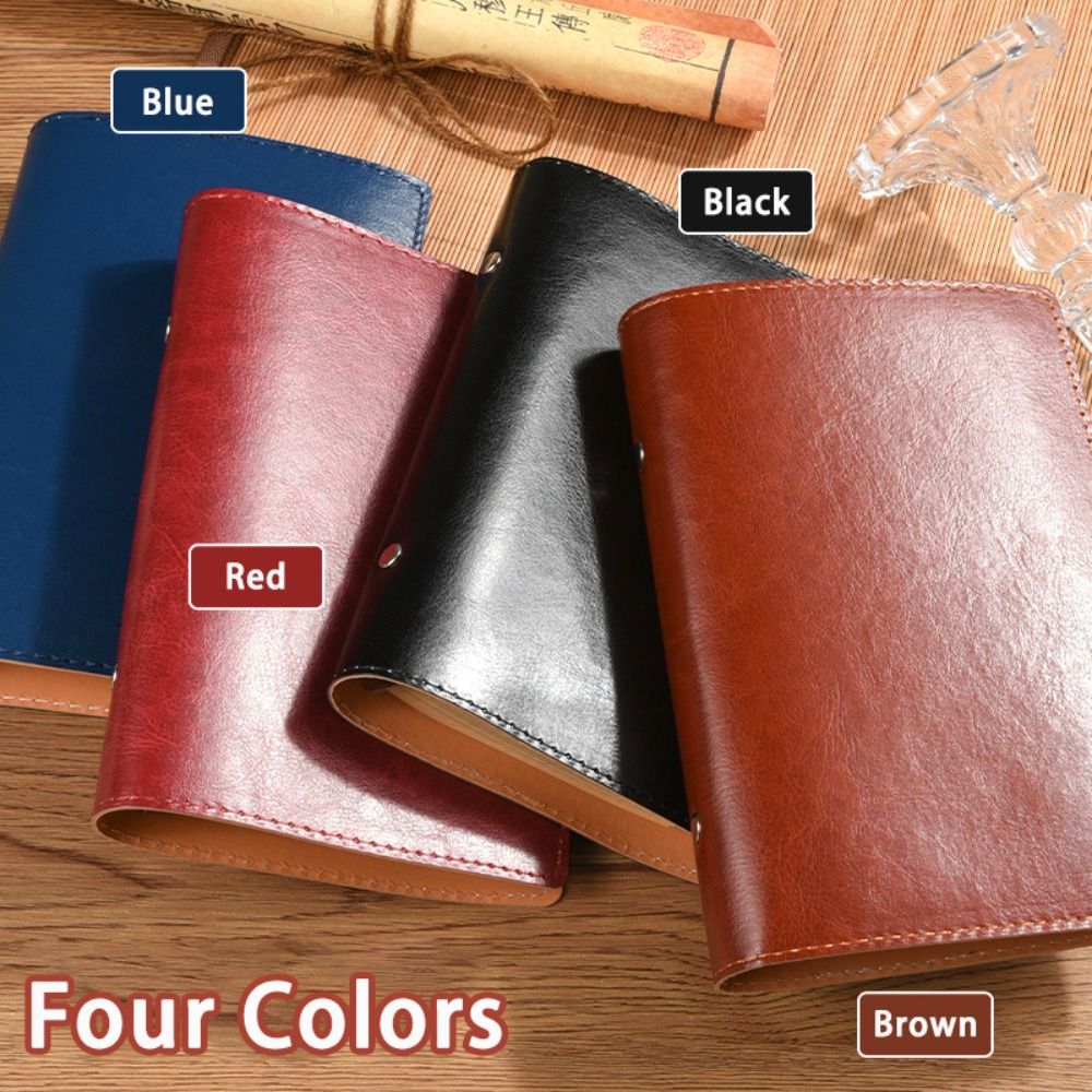 New A5/A6 Notebook Loose-leaf  - Leatherwork Books recension och pris