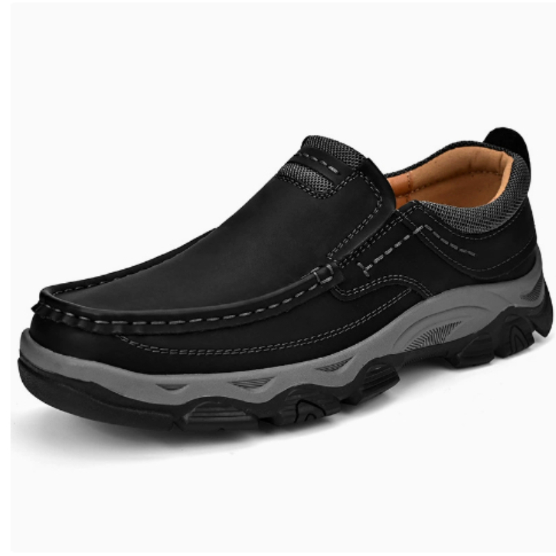 Men Loafers Slip on Boat Shoes - Leather Work Oxfords recension och pris