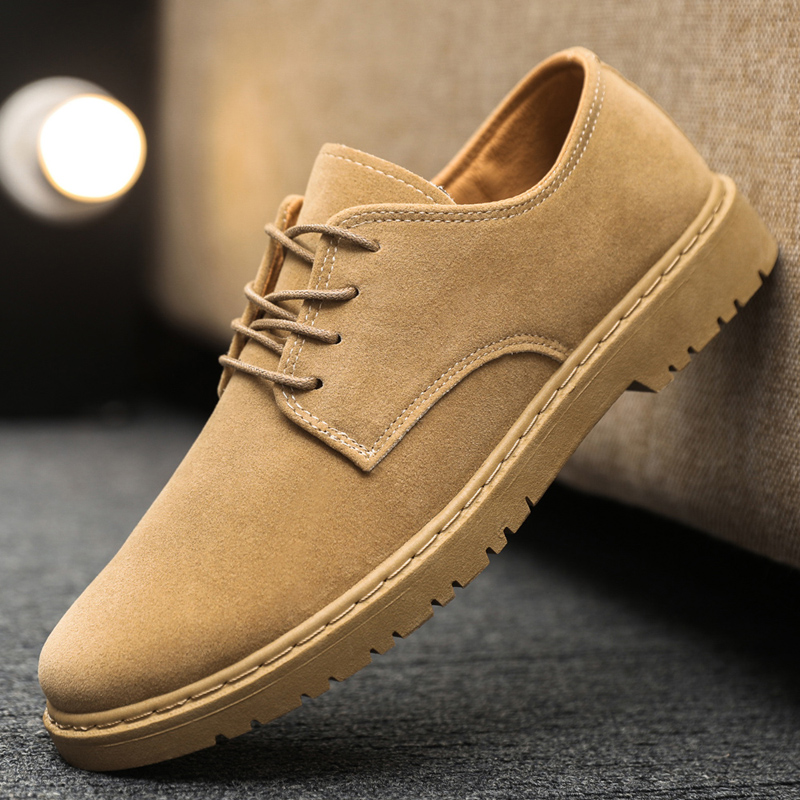 Luxury Brand Mens Casual Shoes - Leather Work Oxfords recension och pris
