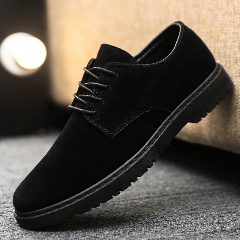 Luxury Brand Mens Casual Shoes - Leather Work Oxfords recension och pris