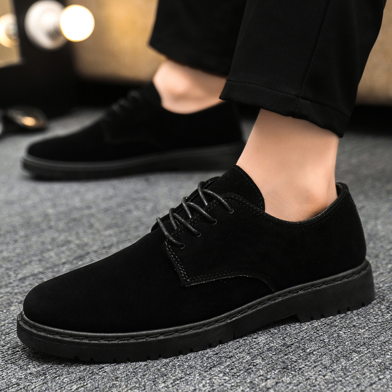 Luxury Brand Mens Casual Shoes - Leather Work Oxfords recension och pris