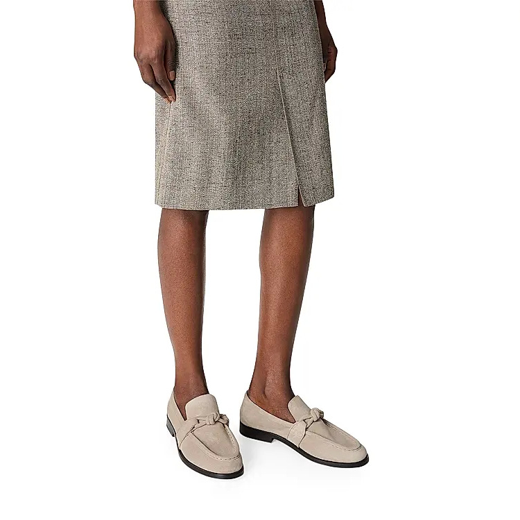 Women's Leather Knot Detail Lo - Leather Work Outfit recension och pris