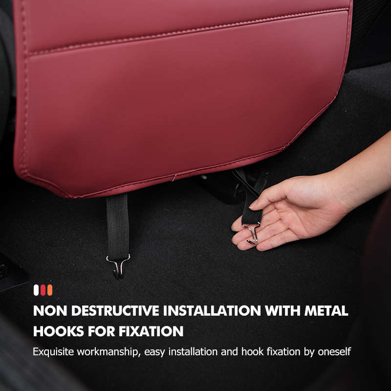 Leather Car Back Seat Protecto - Leather Work For Car recension och pris