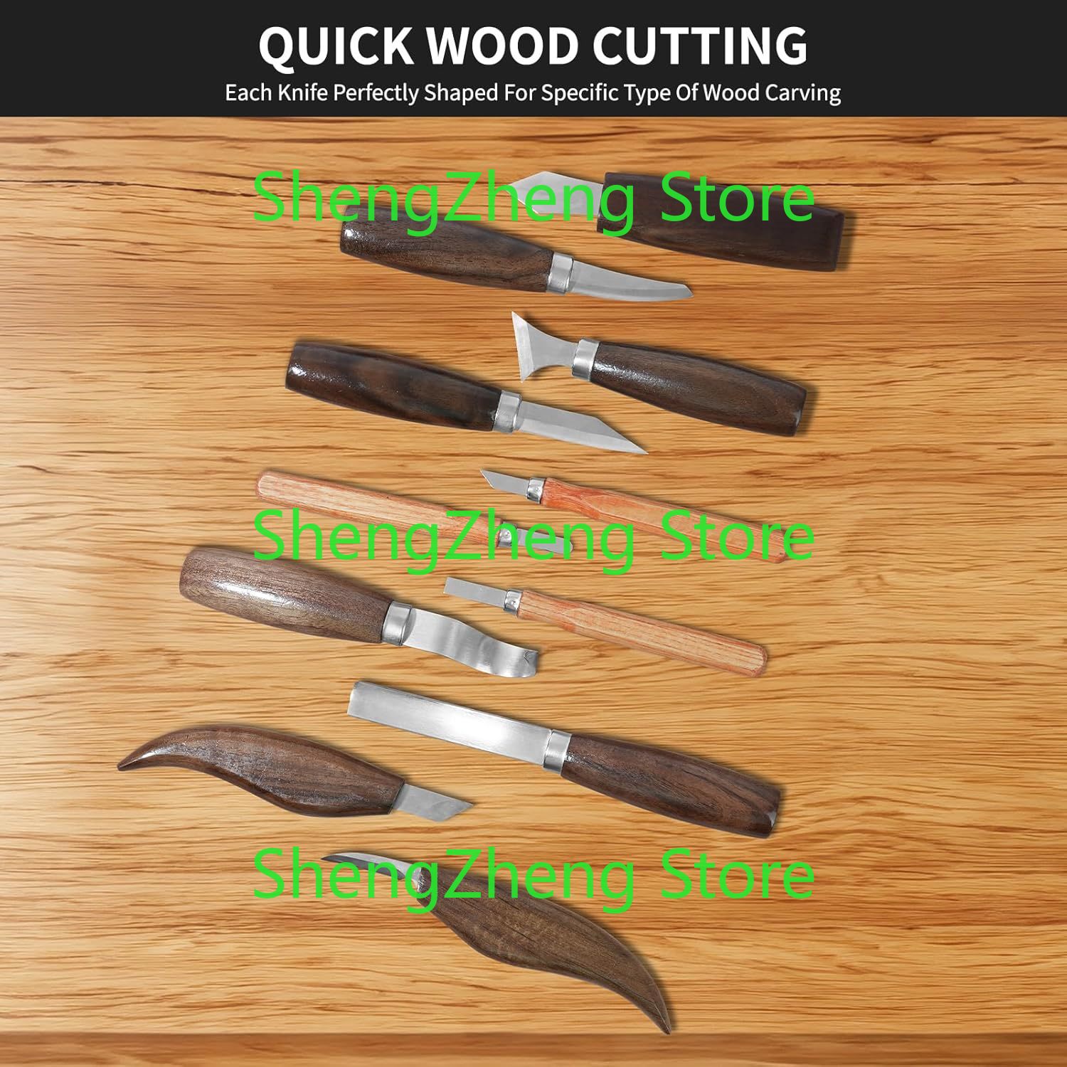 Wood Carving Tools Sets Kit  W - Leatherwork Beginner Tools recension och pris