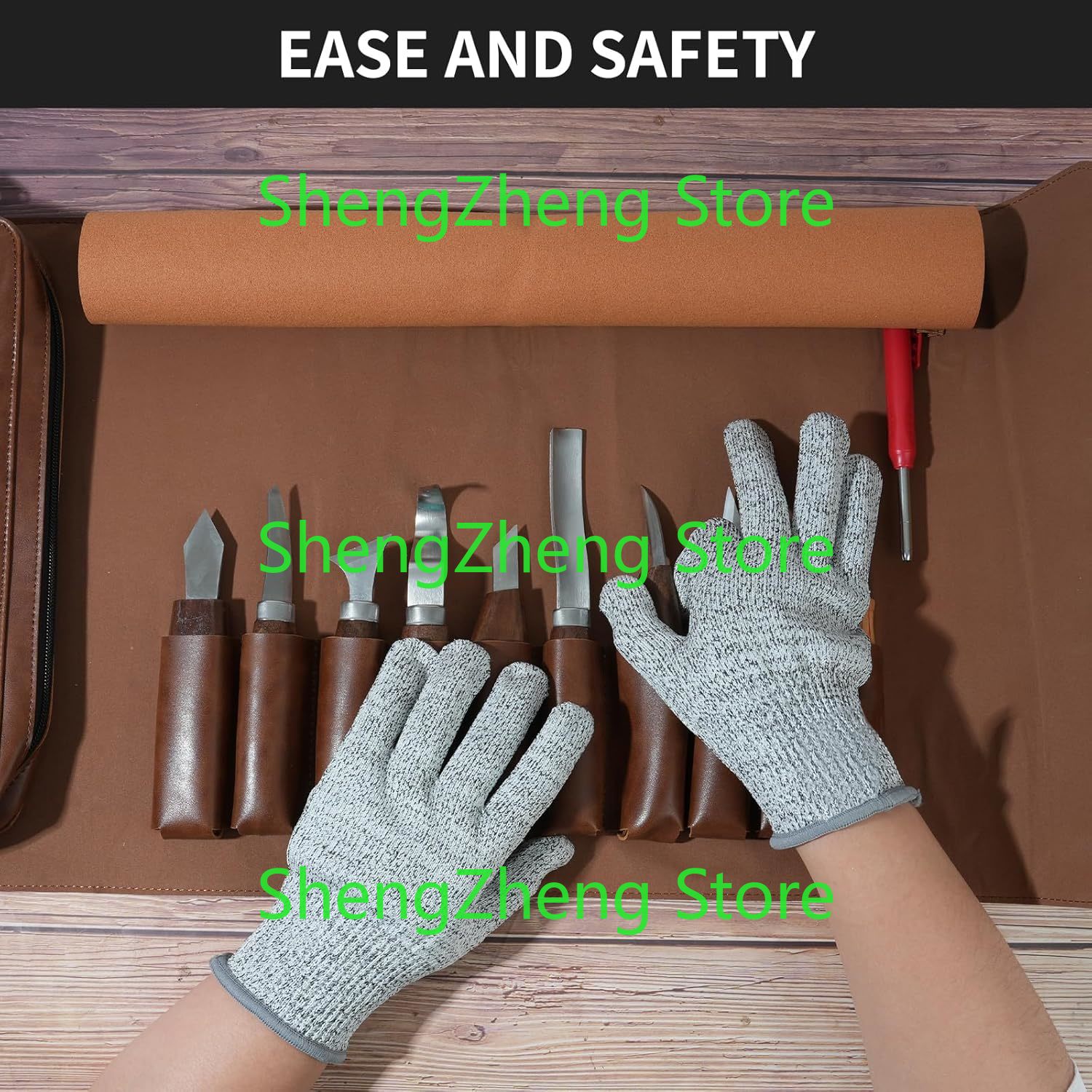 Wood Carving Tools Sets Kit  W - Leatherwork Beginner Tools recension och pris