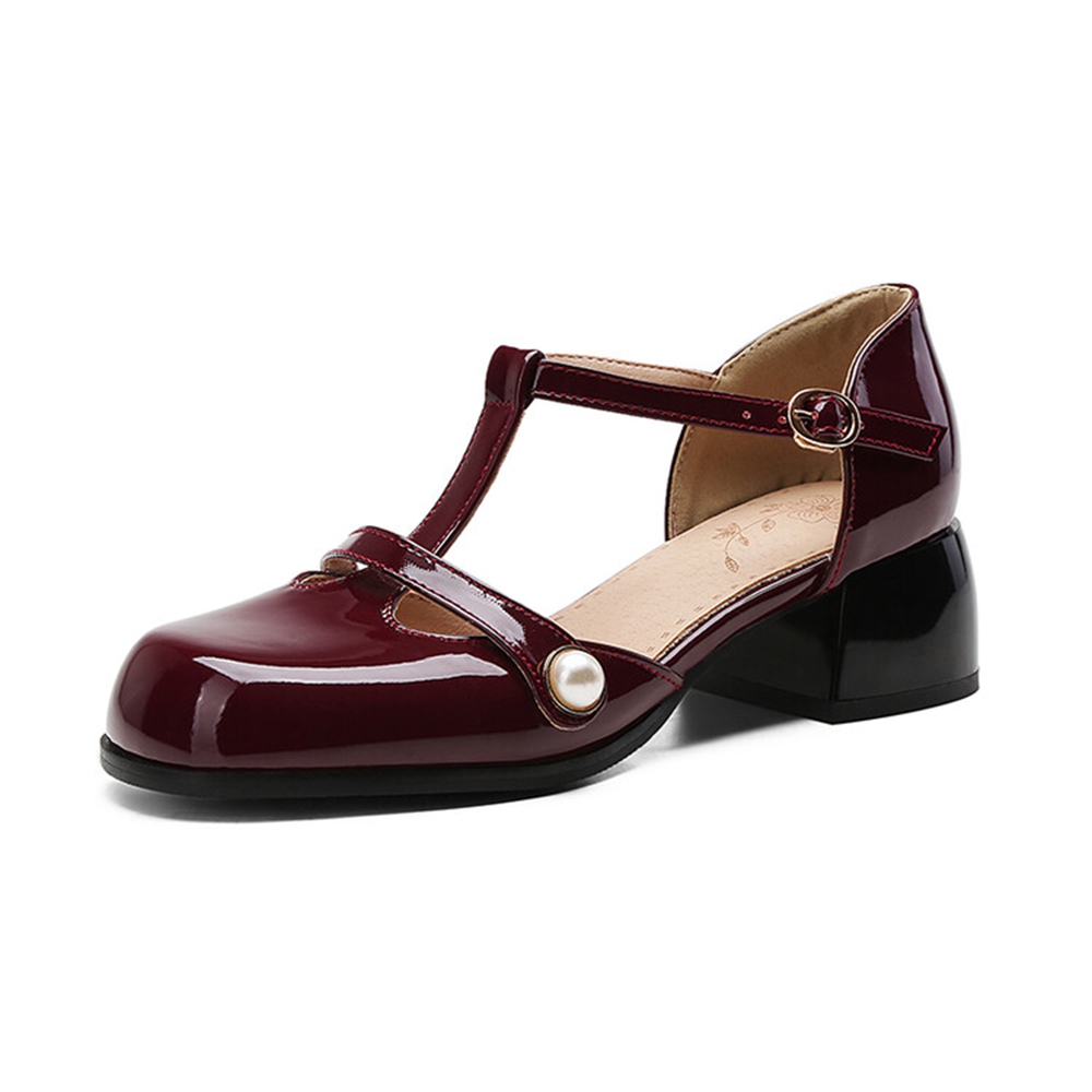 Thick High Heels Sandals Women - Leather Works recension och pris