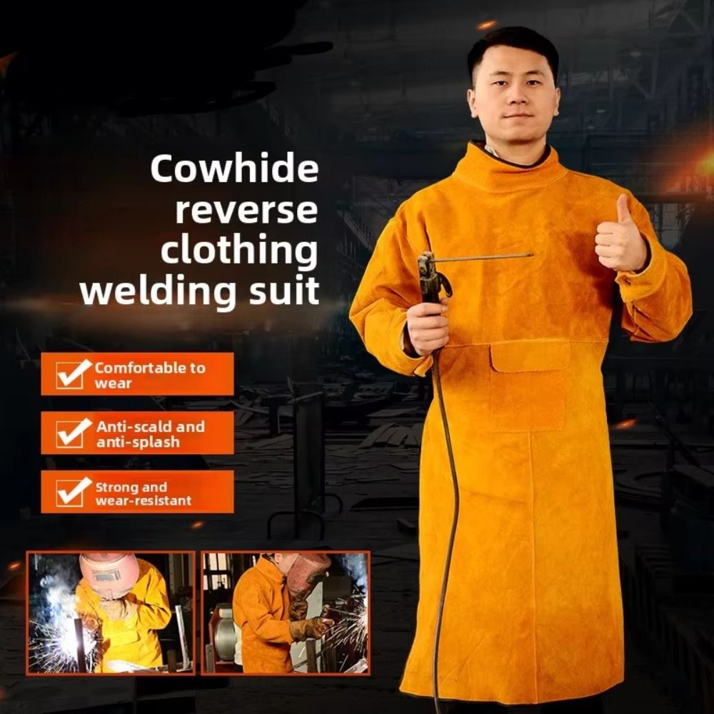 Cowhide Leather Welding Clothe - Leatherwork Apron recension och pris