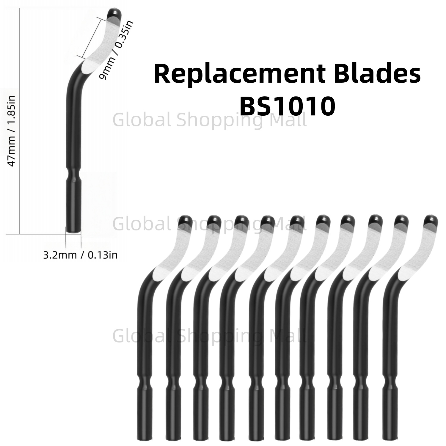 10PCS Swivel Blades 360 Degree - Swivel Knife Tool recension och pris