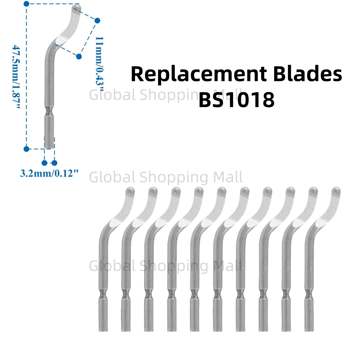 10PCS Swivel Blades 360 Degree - Swivel Knife Tool recension och pris